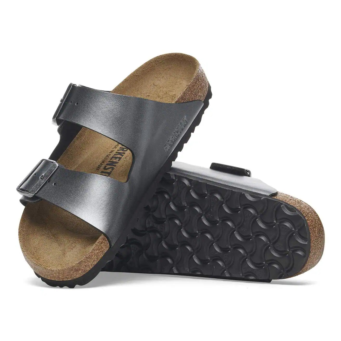 BIRKENSTOCK - Sandale ARIZONA - Noir métallique