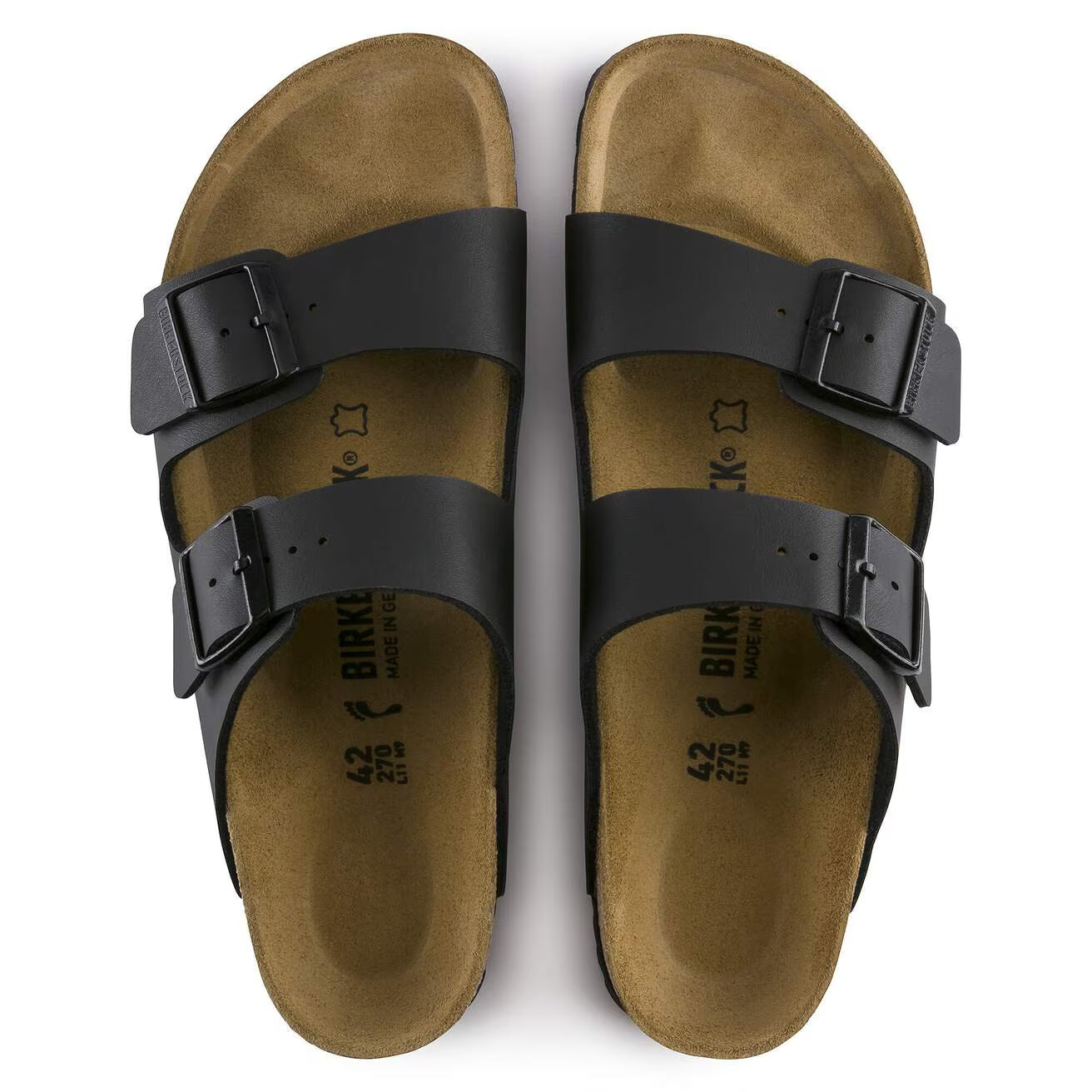 BIRKENSTOCK - Sandale ARIZONA - Noir