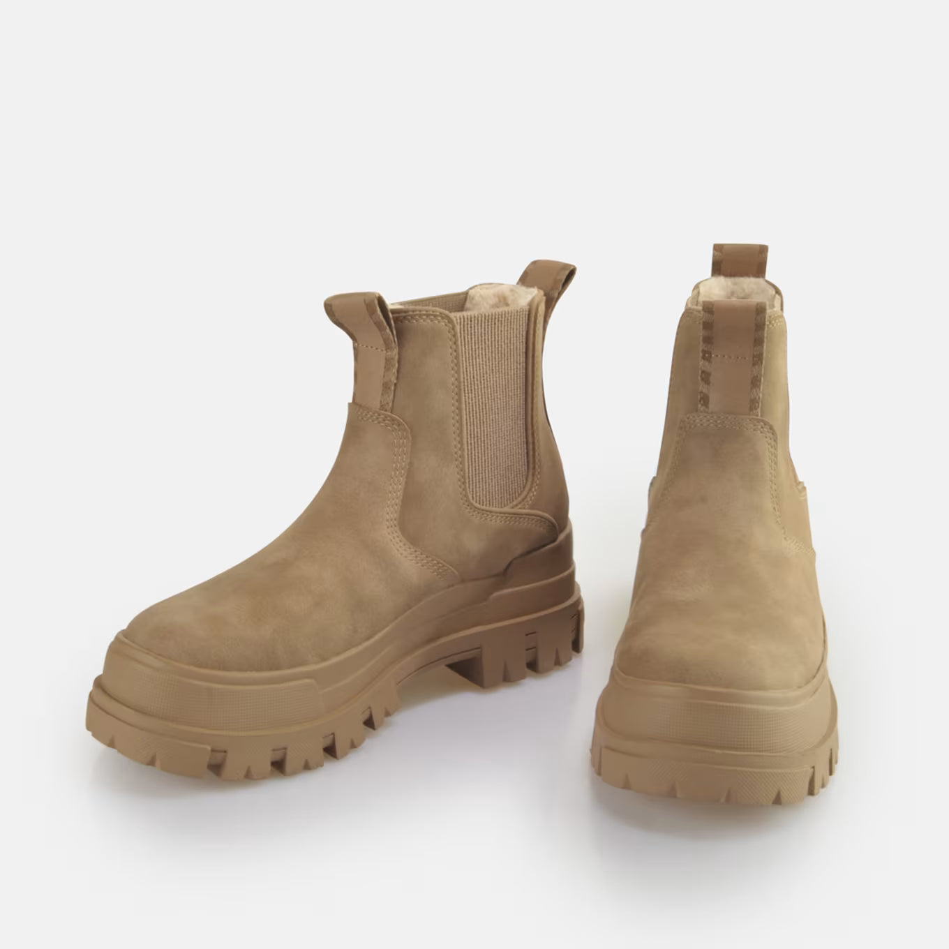 BUFFALO - Bottines ASPHA CHELSEA WARM - Marron