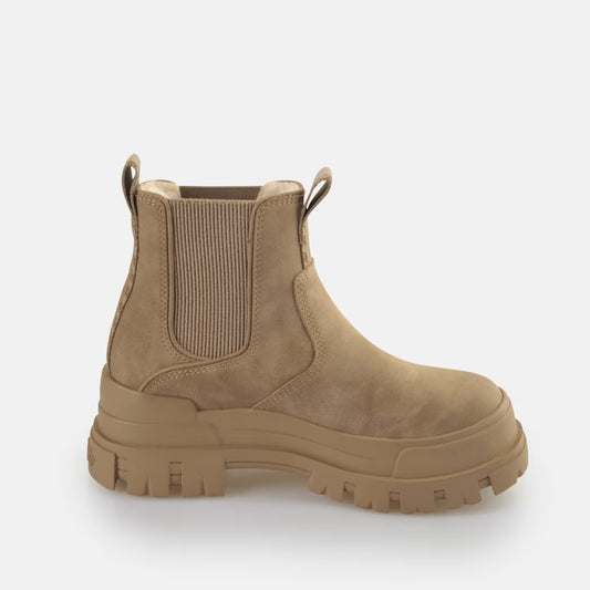BUFFALO - Bottines ASPHA CHELSEA WARM - Marron