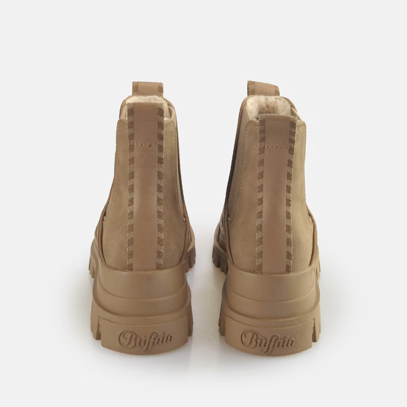 BUFFALO - Bottines ASPHA CHELSEA WARM - Marron