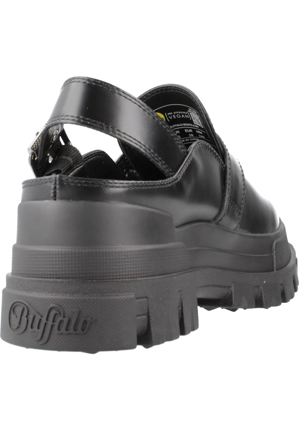 BUFFALO - Sandales ASPHA CLOG SND- Noir