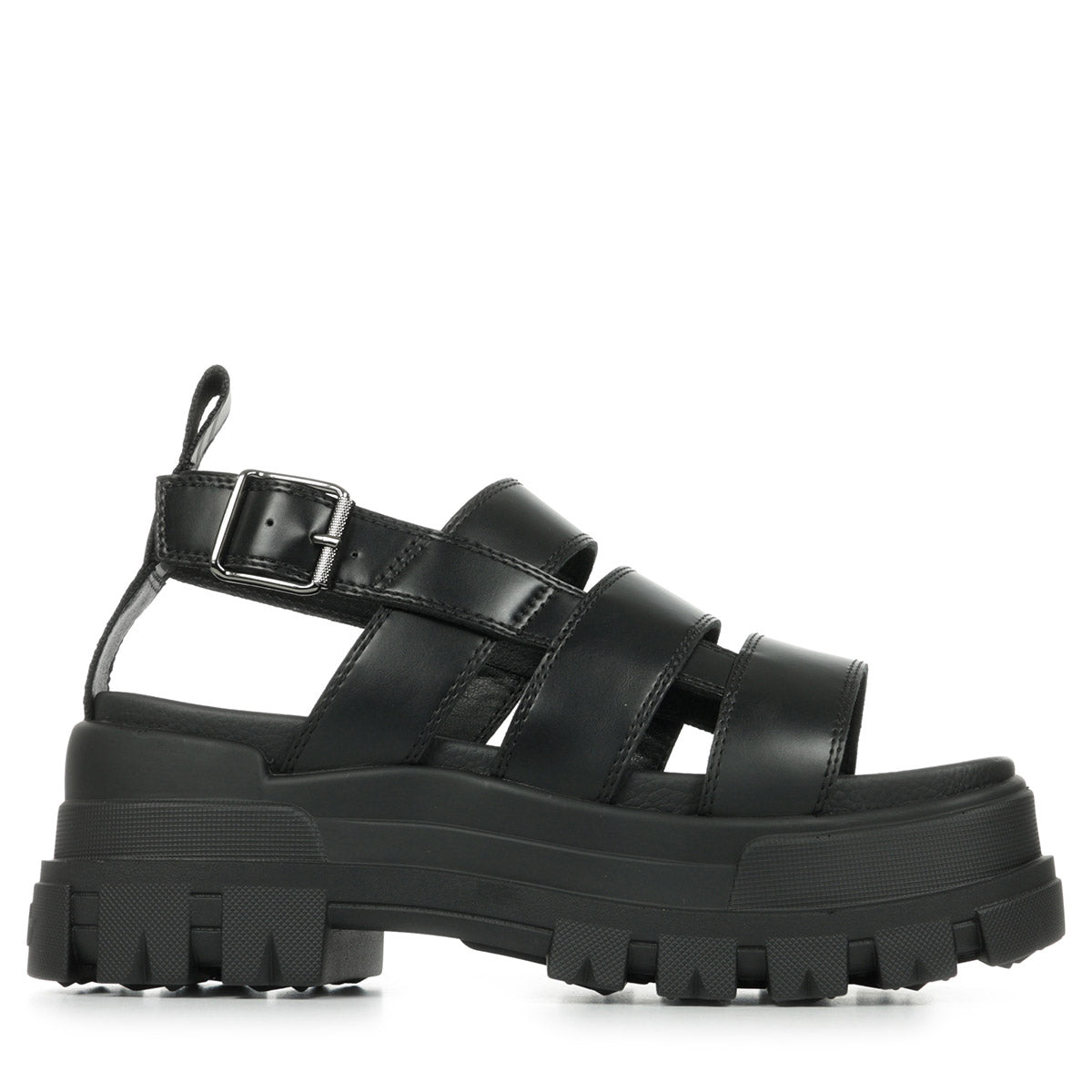 BUFFALO - Sandales ASPHA FSH OT - Vegan - Noir