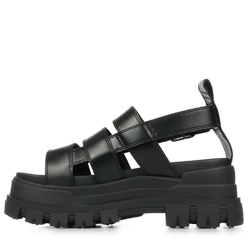 BUFFALO - Sandales ASPHA FSH OT - Vegan - Noir