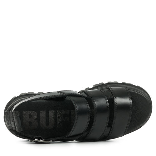 BUFFALO - Sandales ASPHA FSH OT - Vegan - Noir