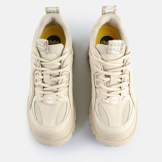 BUFFALO - Sneakers plateformes ASPHA HYB - Vegan - Beige