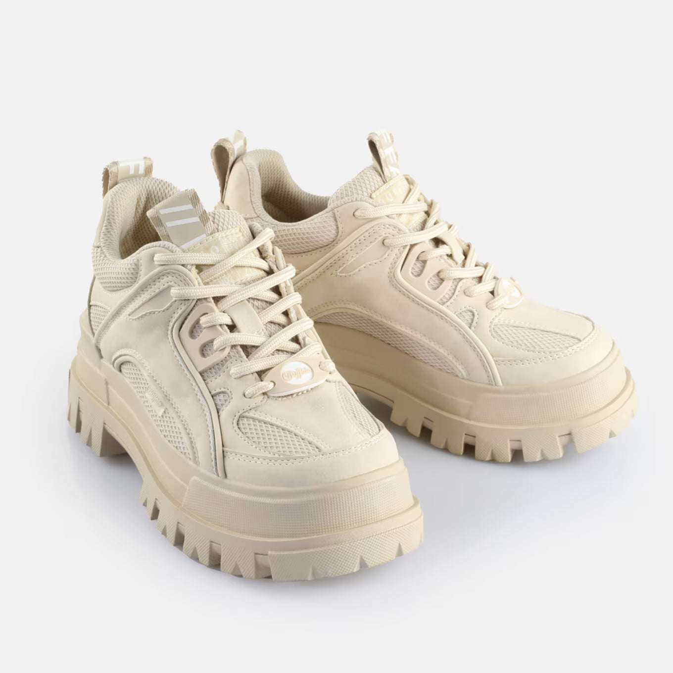 BUFFALO - Sneakers plateformes ASPHA HYB - Vegan - Beige