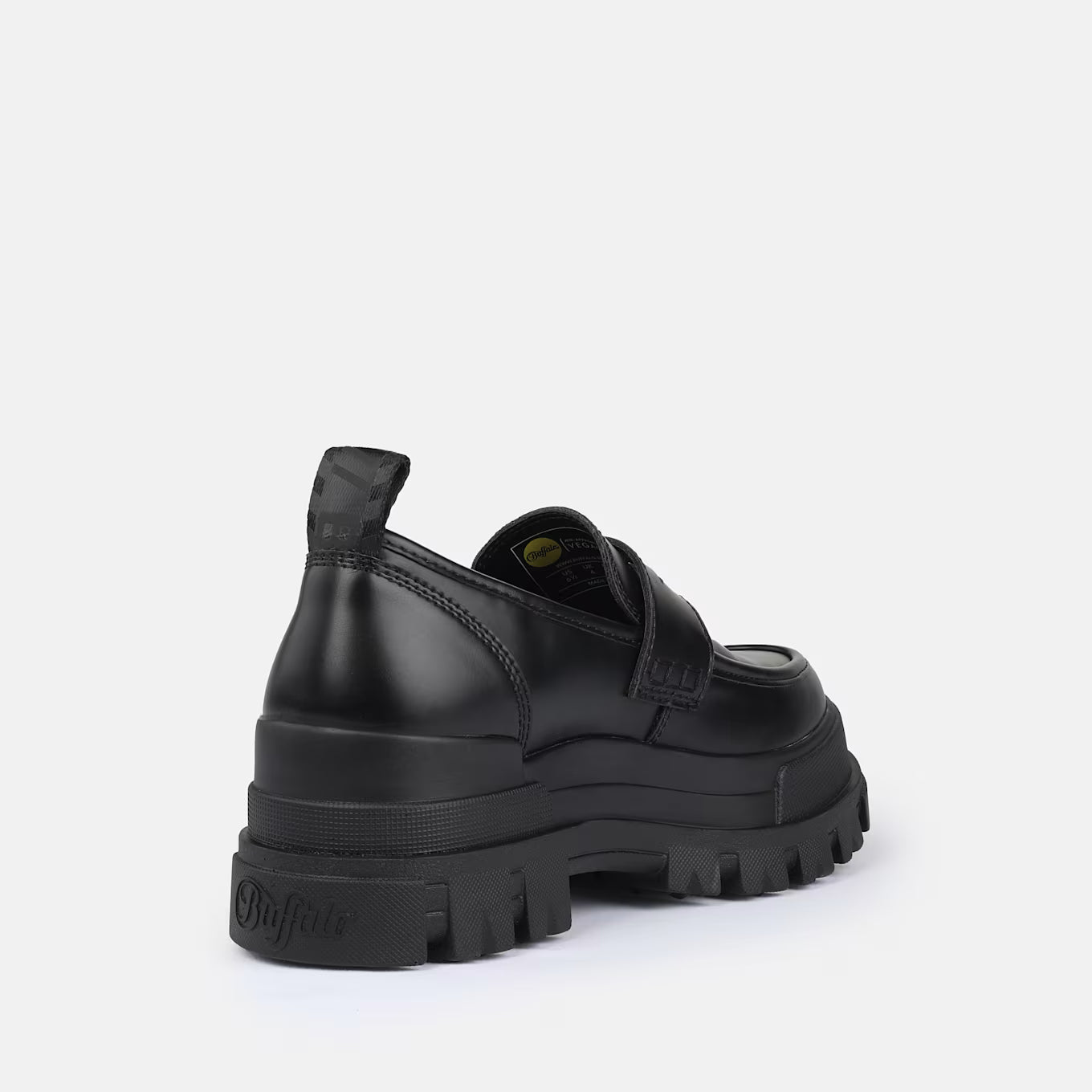BUFFALO - Mocassins ASPHA LOAFER - Noir