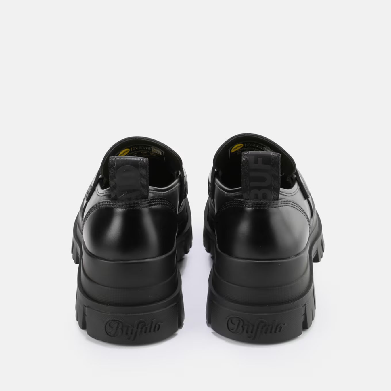 BUFFALO - Mocassins ASPHA LOAFER - Noir