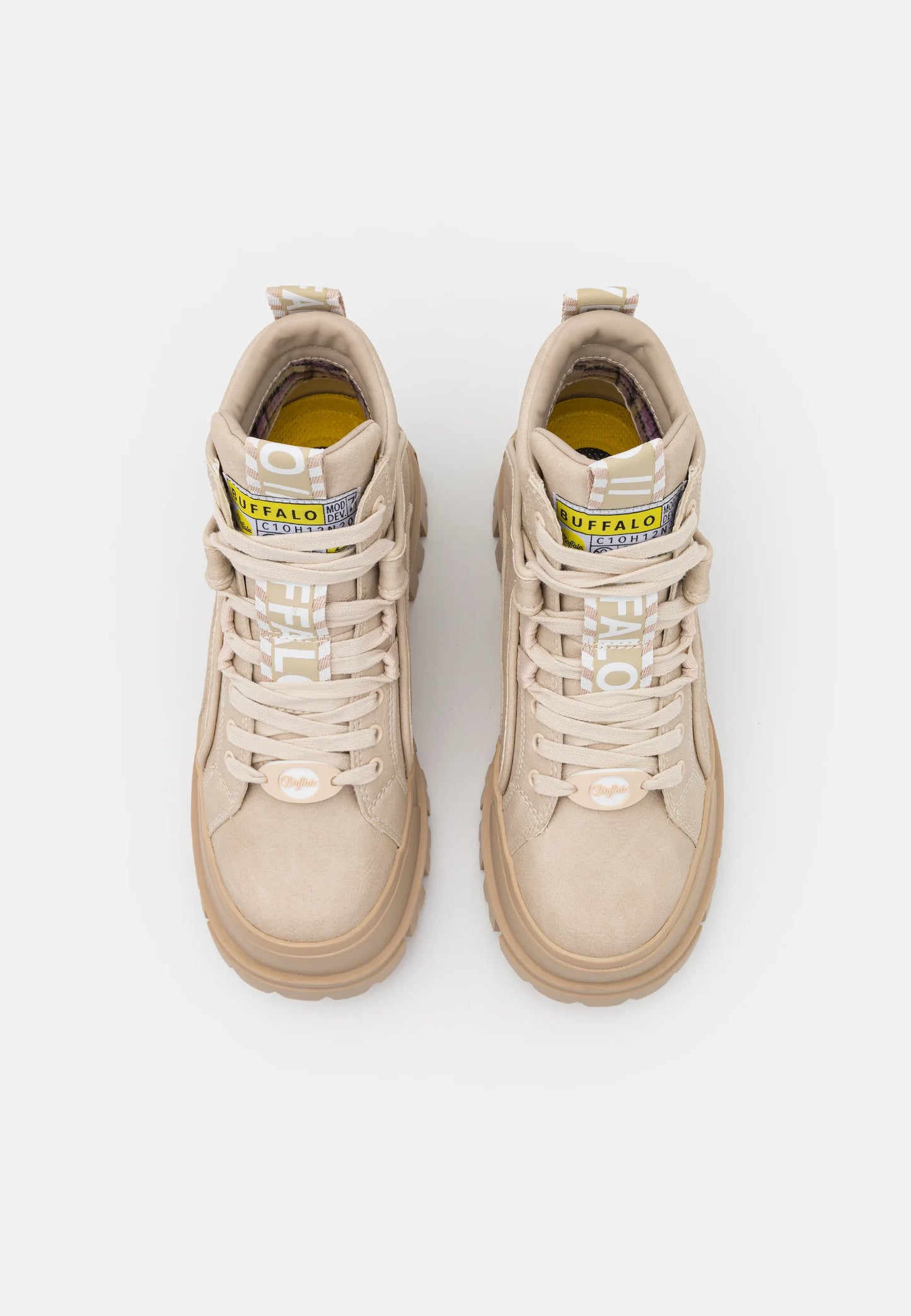 BUFFALO - Sneakers plateformes ASPHA MID - Beige