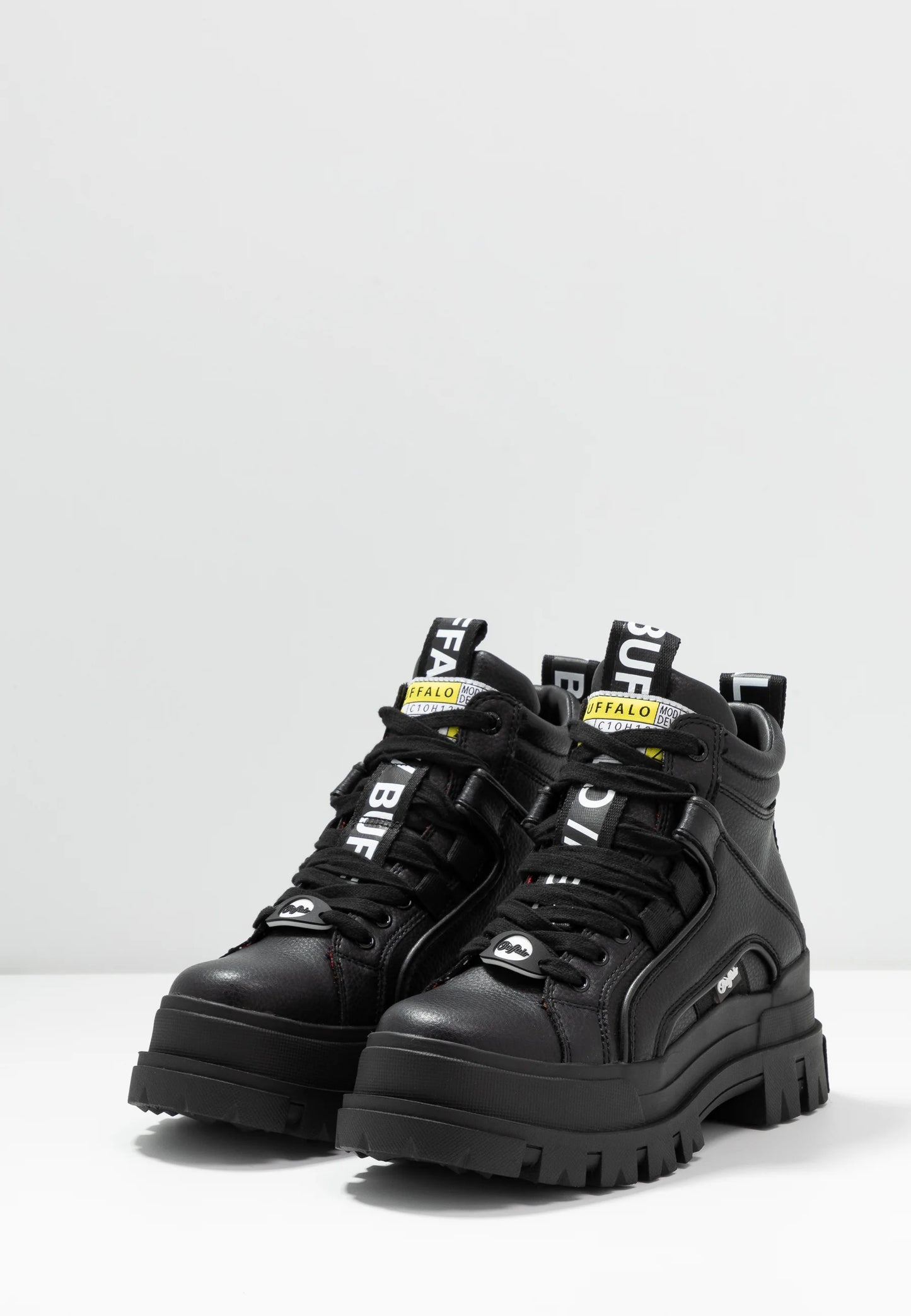 BUFFALO - Sneakers plateformes ASPHA MID - Noir