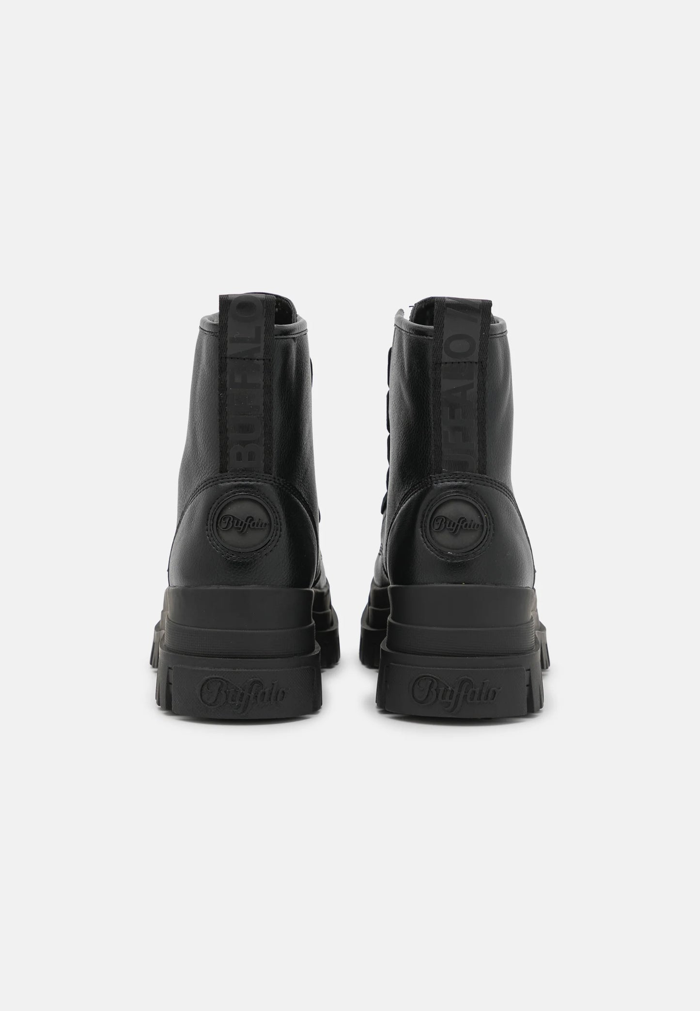 BUFFALO - Bottines plateformes ASPHA ZIP - Noir