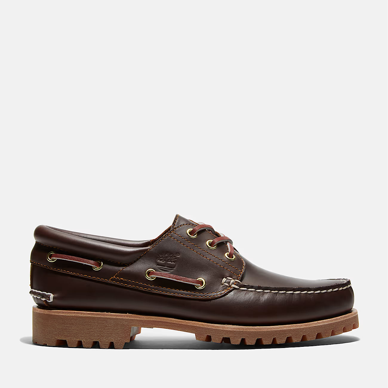 TIMBERLAND - Chaussures bâteau AUTHENTIC BOAT - Cousues main - Marron