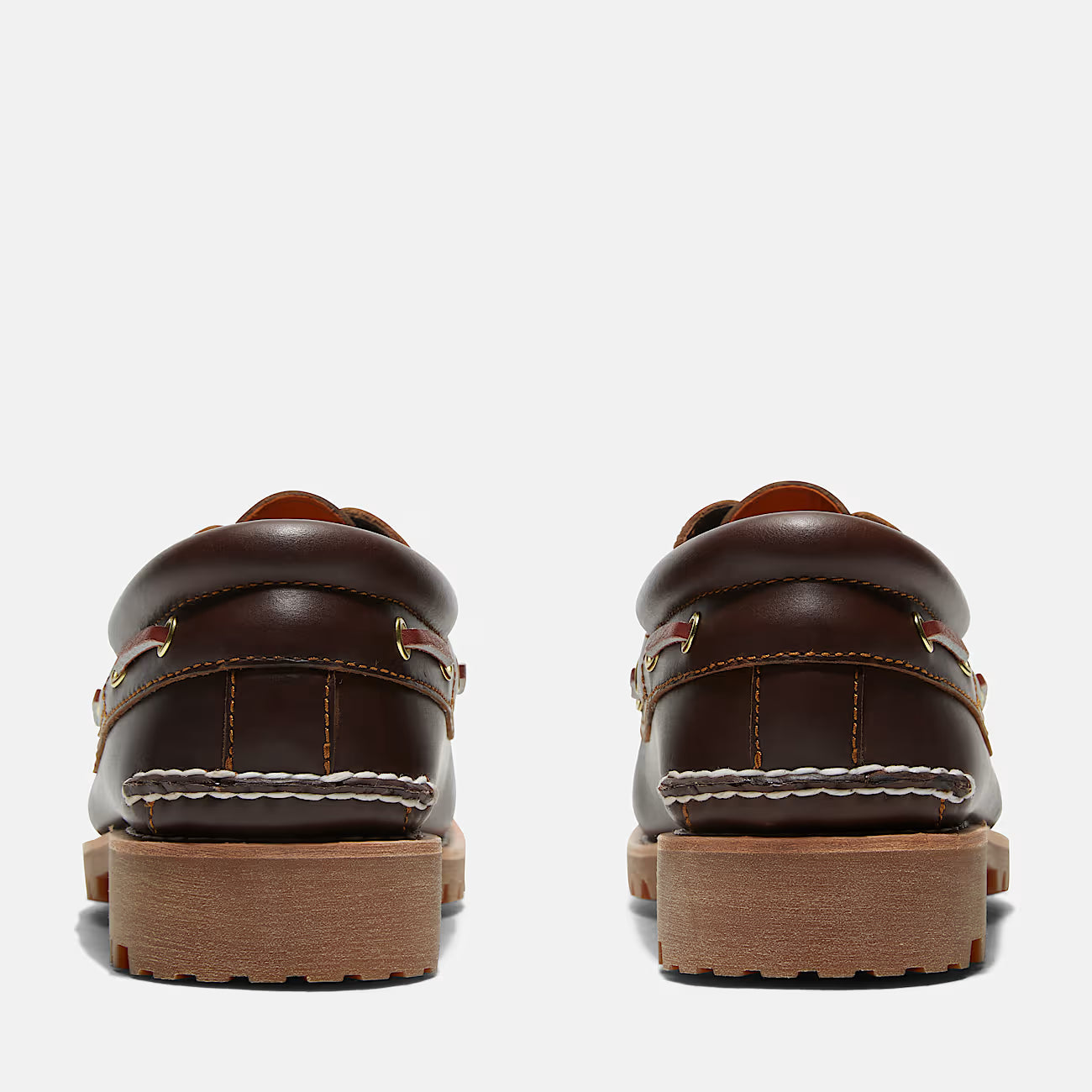 TIMBERLAND - Chaussures bâteau AUTHENTIC BOAT - Cousues main - Marron
