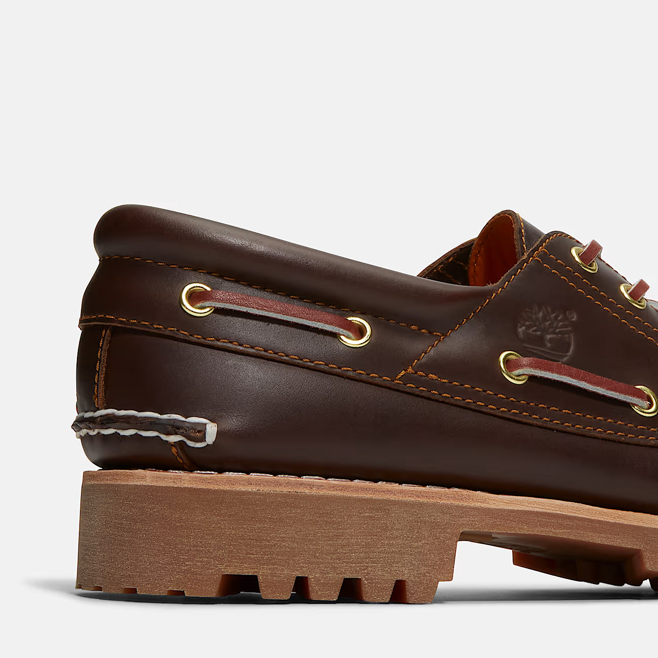 TIMBERLAND - Chaussures bâteau AUTHENTIC BOAT - Cousues main - Marron
