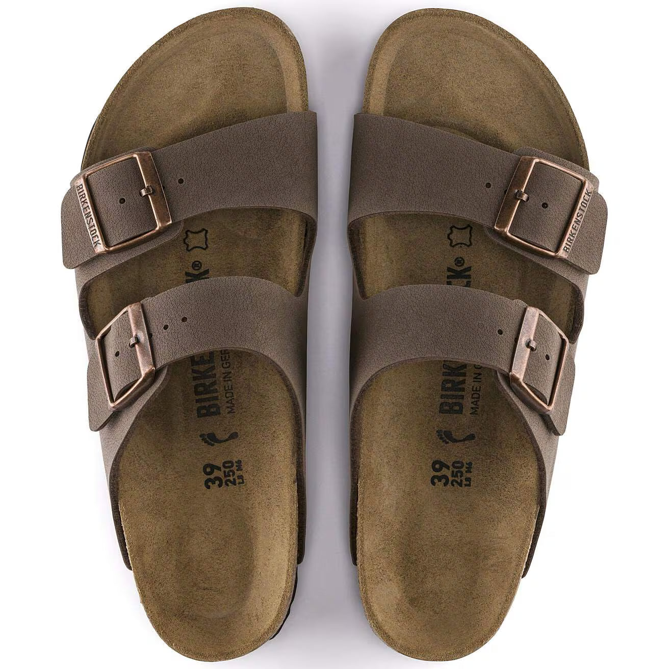 BIRKENSTOCK - Sandale ARIZONA - Suède - Mocca