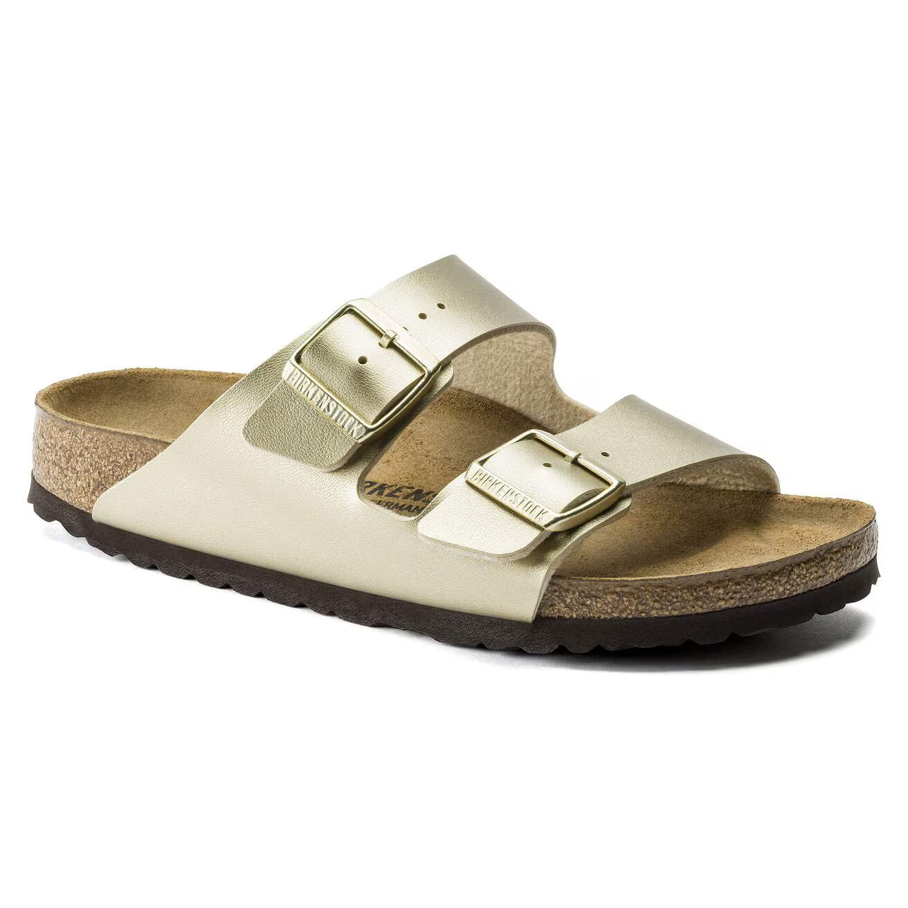 BIRKENSTOCK - Sandale ARIZONA double bride - Doré