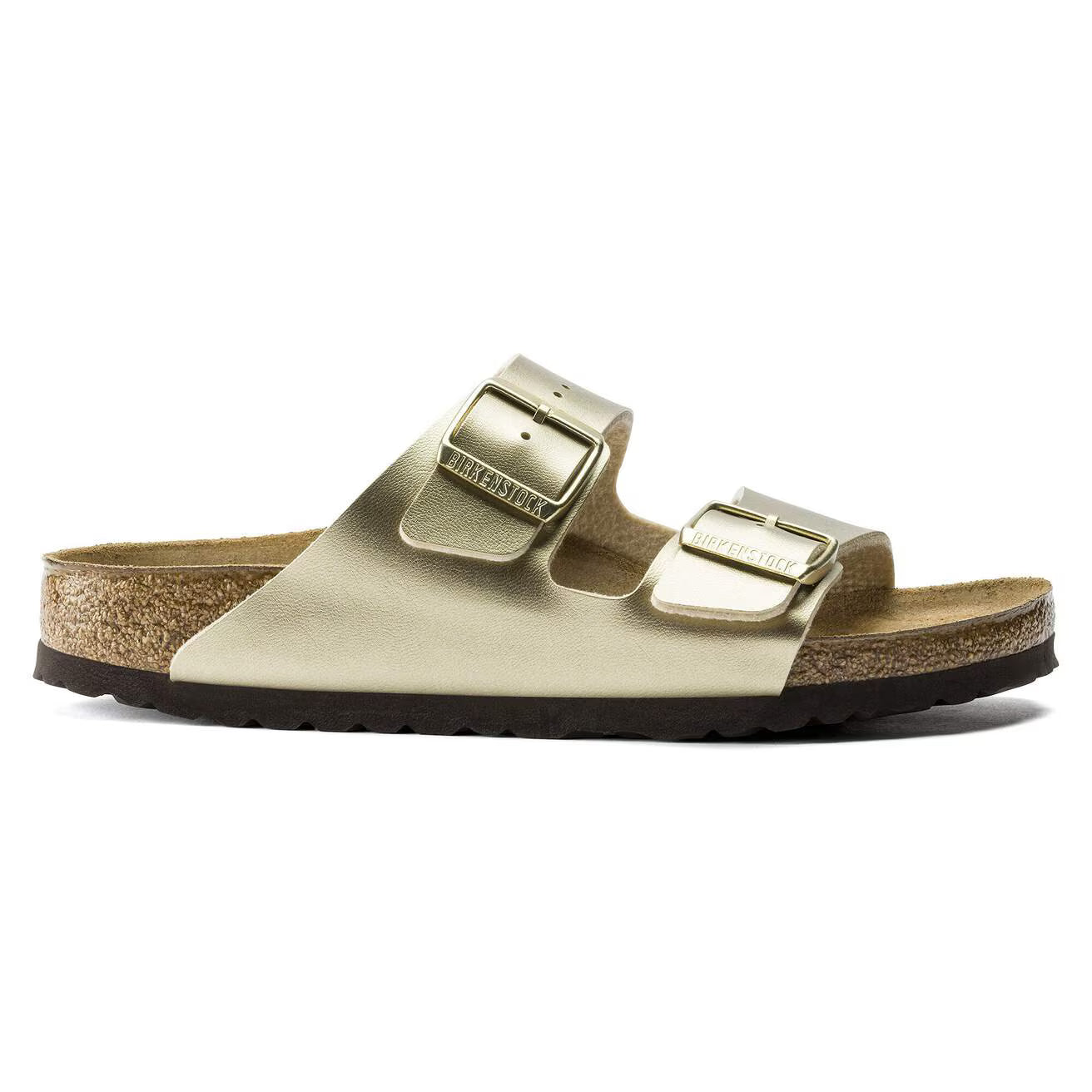BIRKENSTOCK - Sandale ARIZONA double bride - Doré