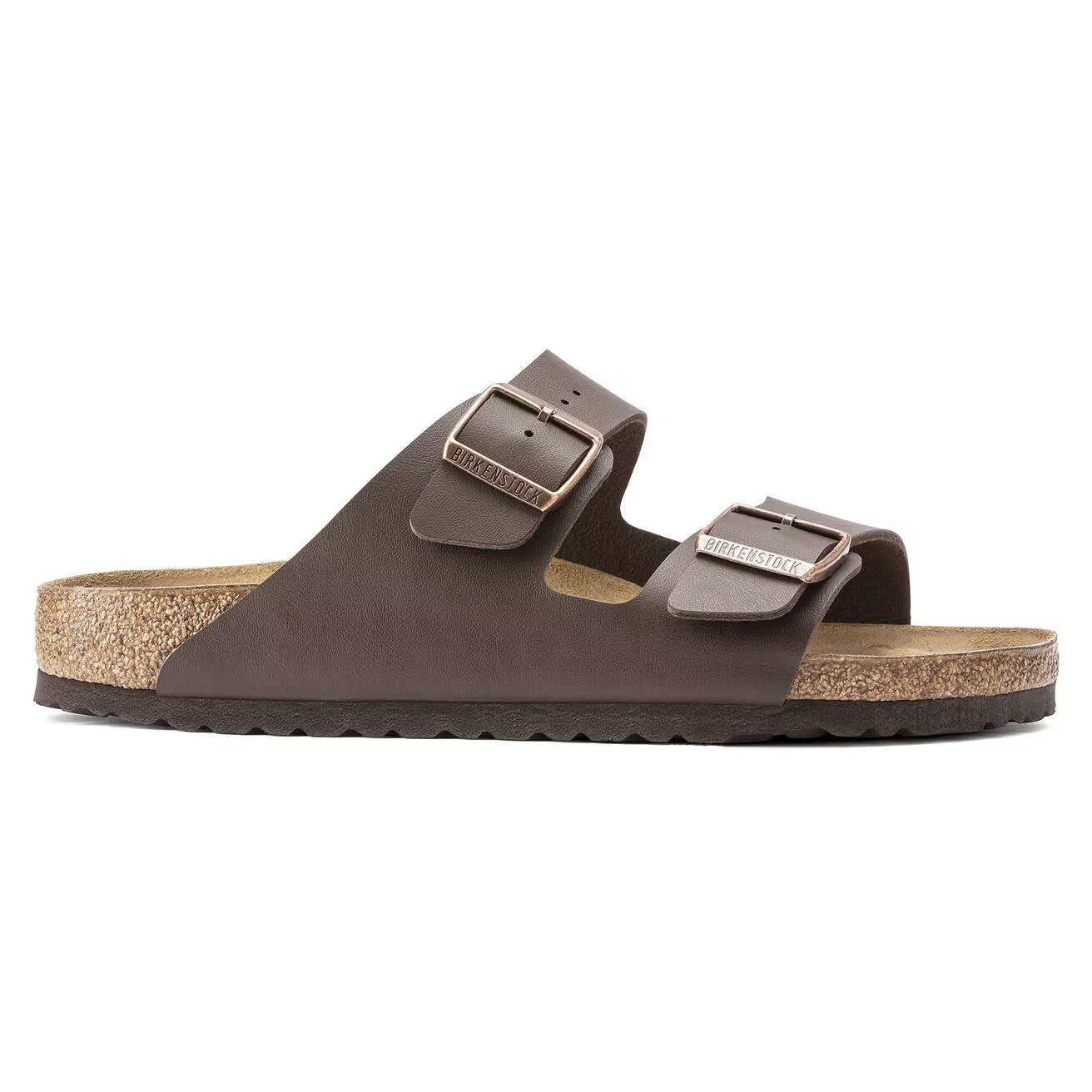 BIRKENSTOCK - Sandale ARIZONA double bride - Marron foncé