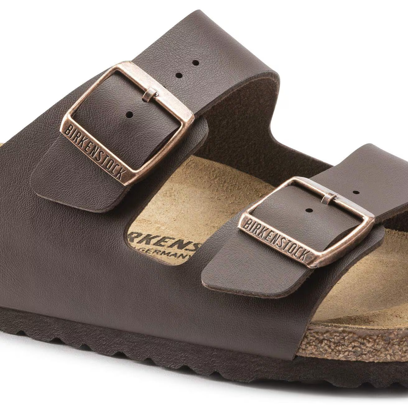 BIRKENSTOCK - Sandale ARIZONA double bride - Marron foncé