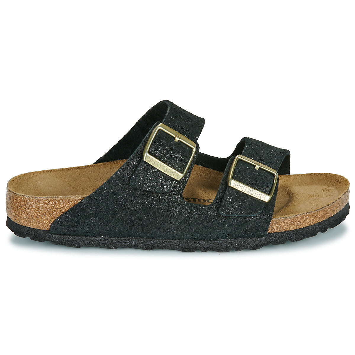 BIRKENSTOCK - Sandale ARIZONA Suède - Shimmering Black
