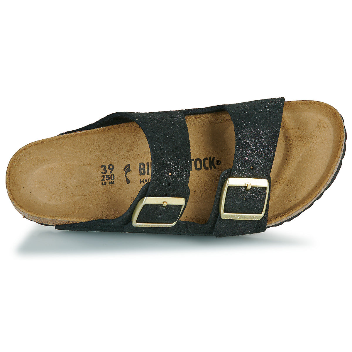 BIRKENSTOCK - Sandale ARIZONA Suède - Shimmering Black
