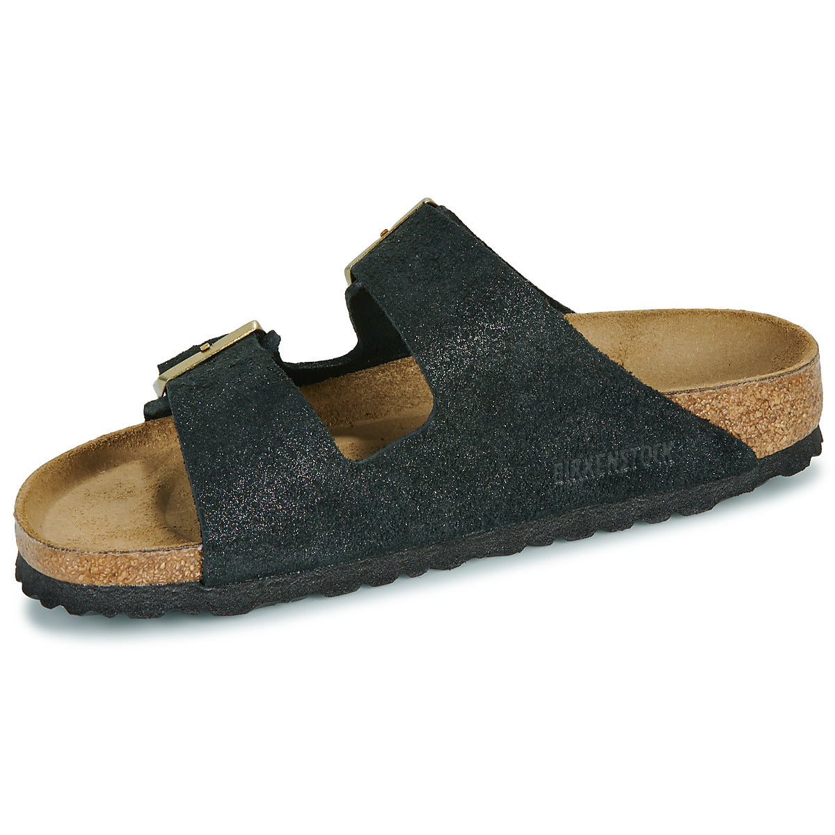 BIRKENSTOCK - Sandale ARIZONA Suède - Shimmering Black