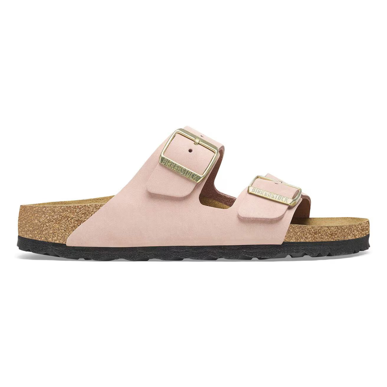 BIRKENSTOCK - Sandale ARIZONA - Nubuck - Rose pâle