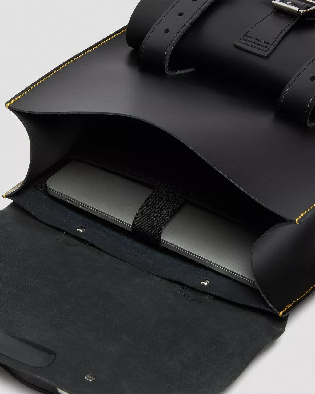 DR. MARTENS - Sac à dos - Cuir - Noir