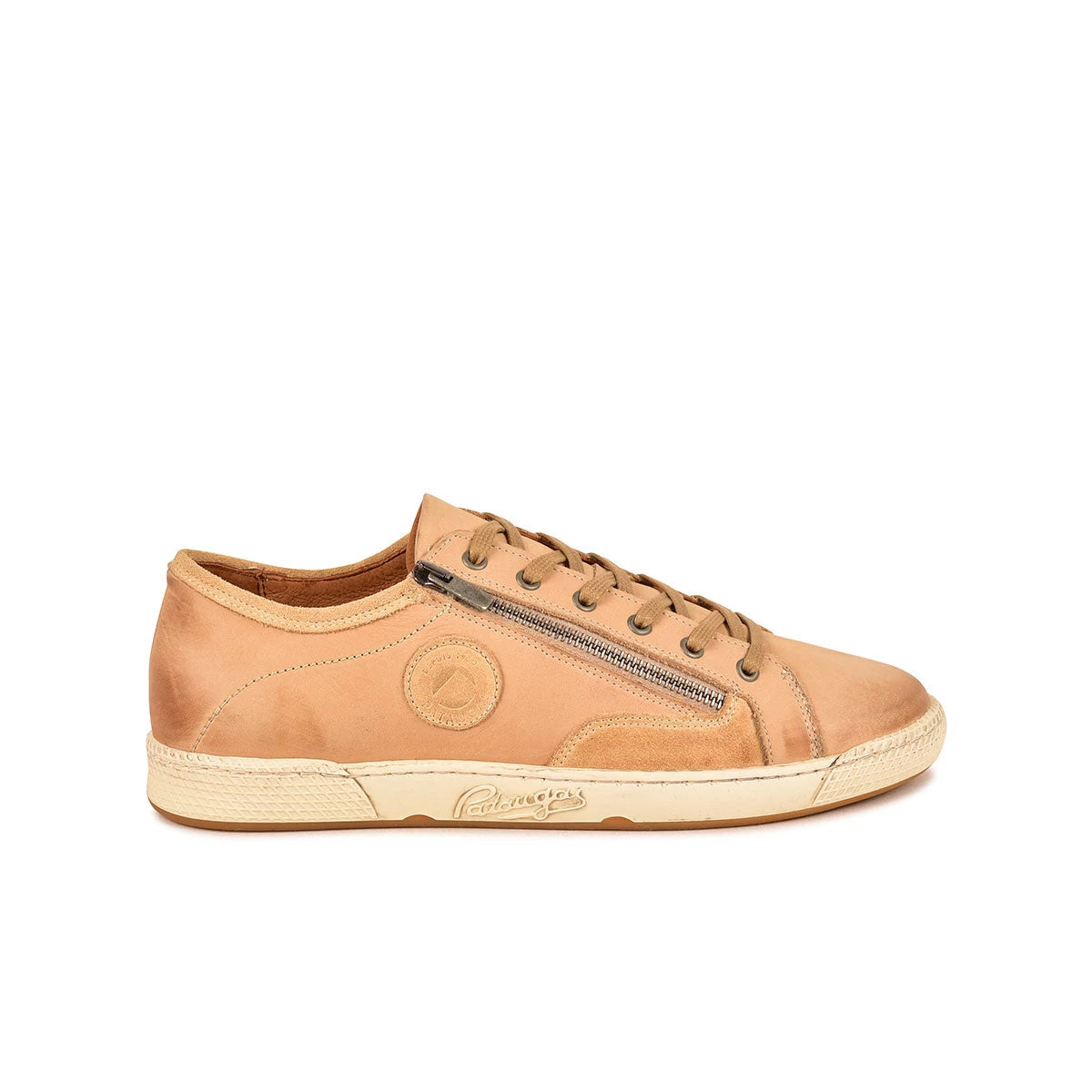 Pataugas JAY basket basse cuir beige homme