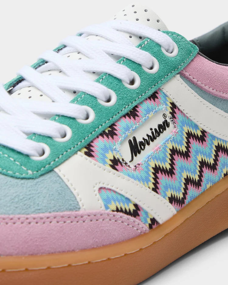 MORRISON - Sneakers BELAIR - Rose/bleu