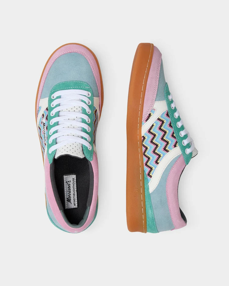 MORRISON - Sneakers BELAIR - Rose/bleu