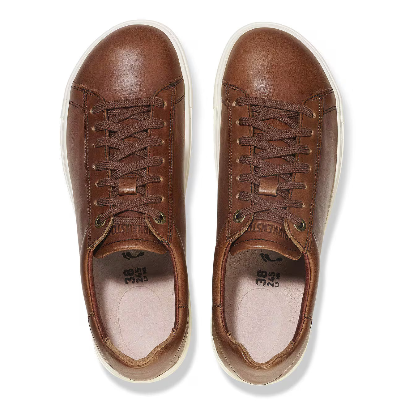BIRKENSTOCK - Basket BEND LOW - Cuir naturel - Cognac