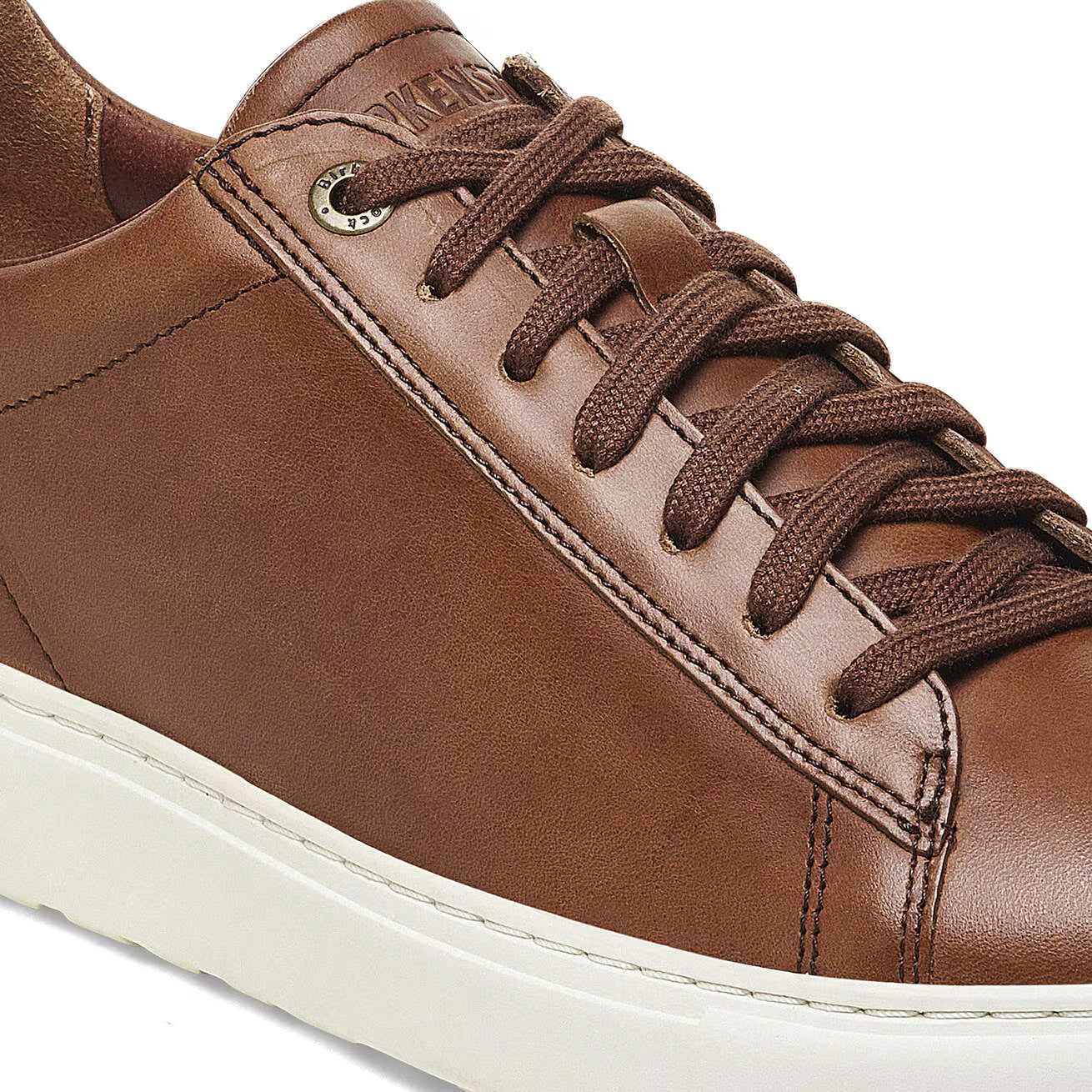 BIRKENSTOCK - Basket BEND LOW - Cuir naturel - Cognac