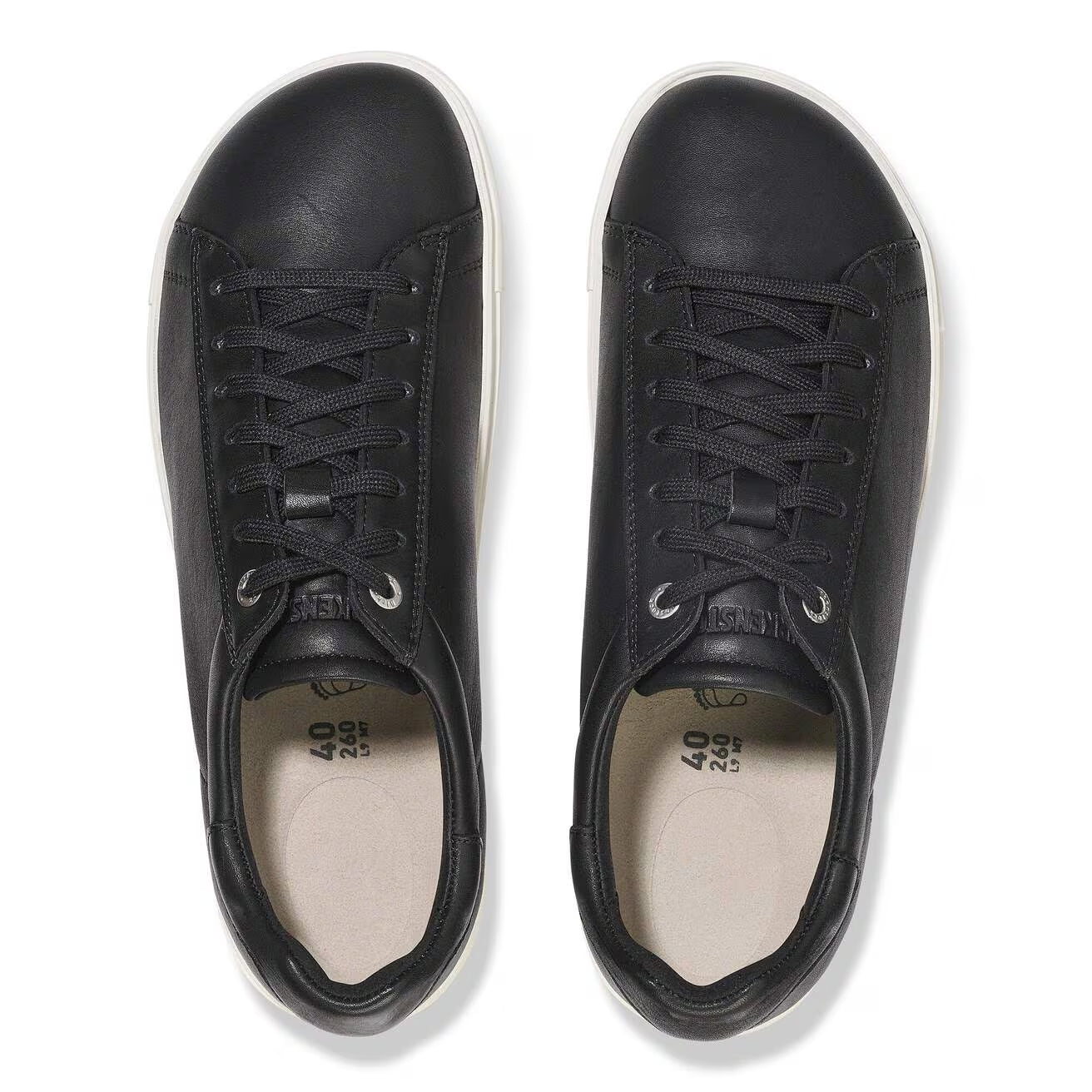 BIRKENSTOCK - Basket BEND LOW - Cuir naturel - Noir