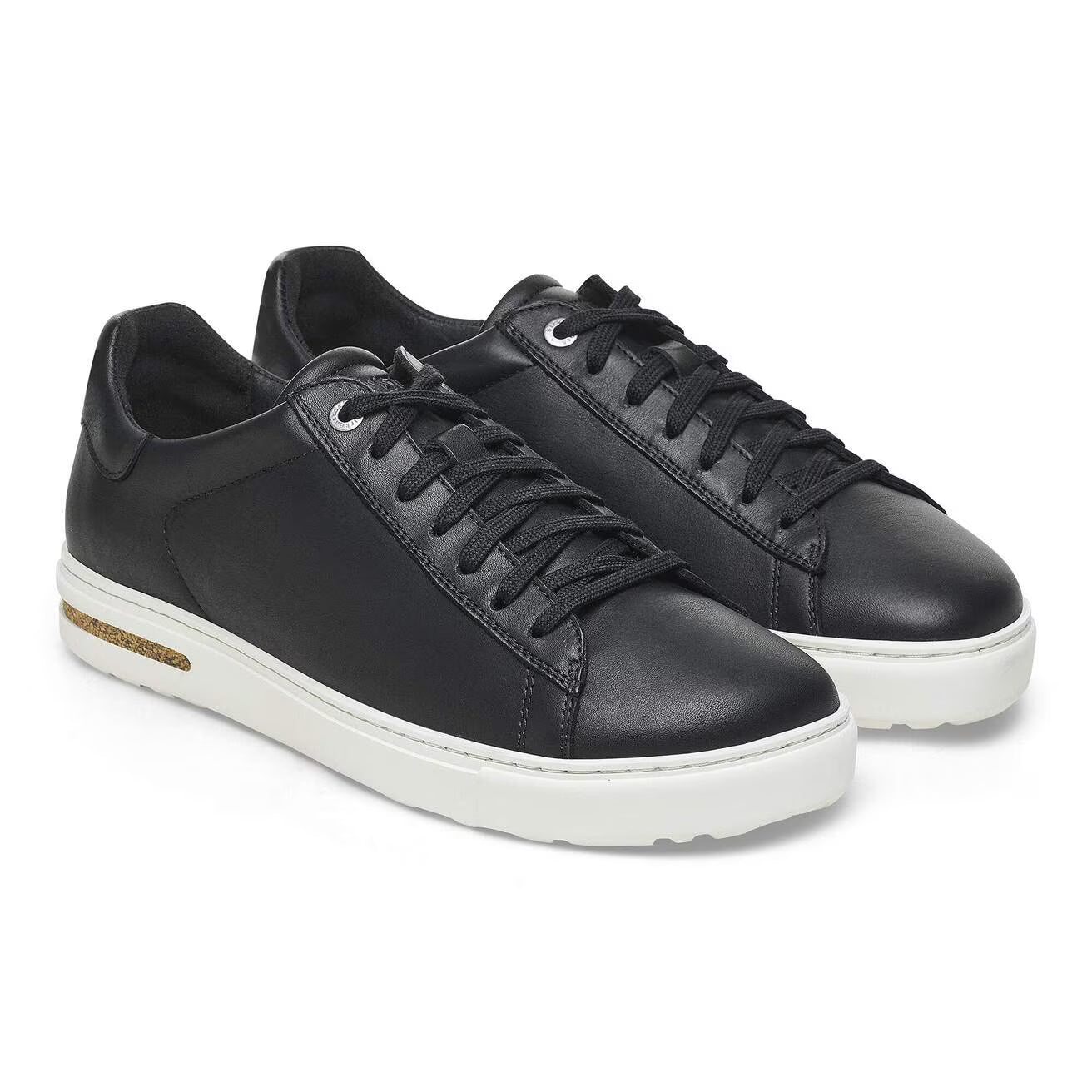 BIRKENSTOCK - Basket BEND LOW - Cuir naturel - Noir