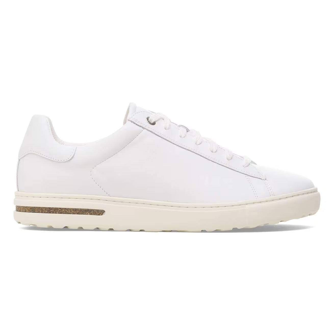 BIRKENSTOCK - Basket BEND LOW - Cuir naturel - Blanc