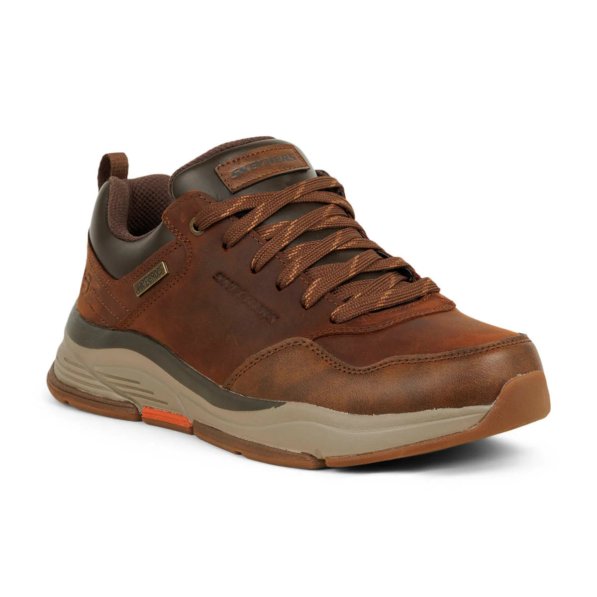 SKECHERS - Basket BENAGO - Dark brown