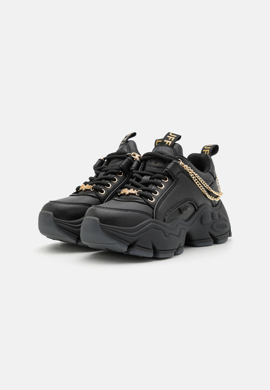 BUFFALO - Sneakers plateformes BINARY - Chaîne - Noir