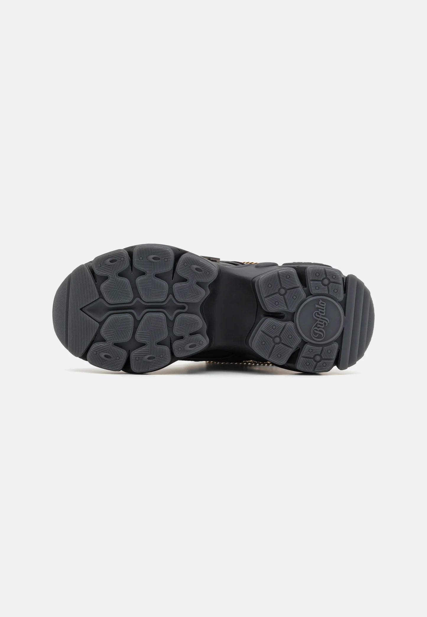 BUFFALO - Sneakers plateformes BINARY - Chaîne - Noir