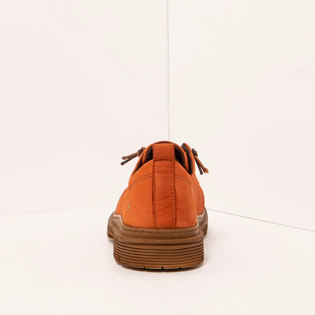 ART COMPANY - Basket Birmingham - Nubuck - Orange foncé
