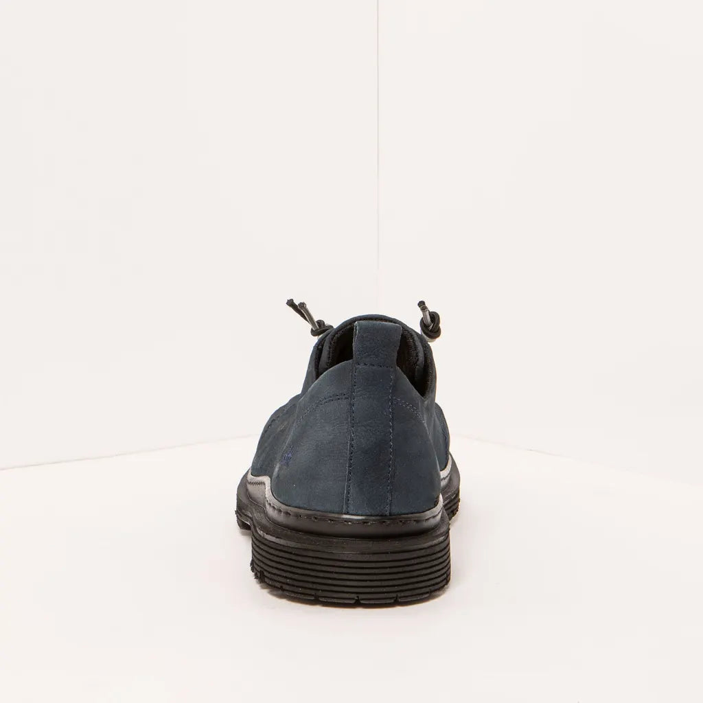 ART COMPANY - Basket Birmingham - Nubuck - Bleu marine
