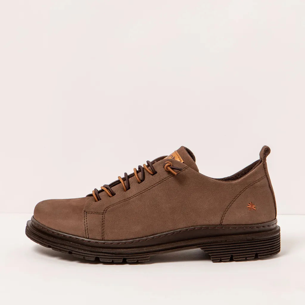 ART COMPANY - Basket Birmingham - Nubuck - Marron