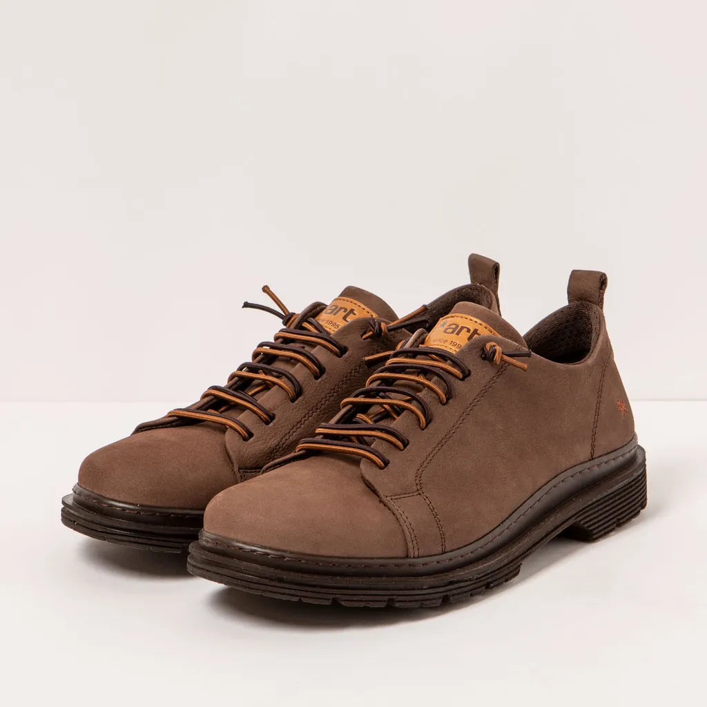 ART COMPANY - Basket Birmingham - Nubuck - Marron