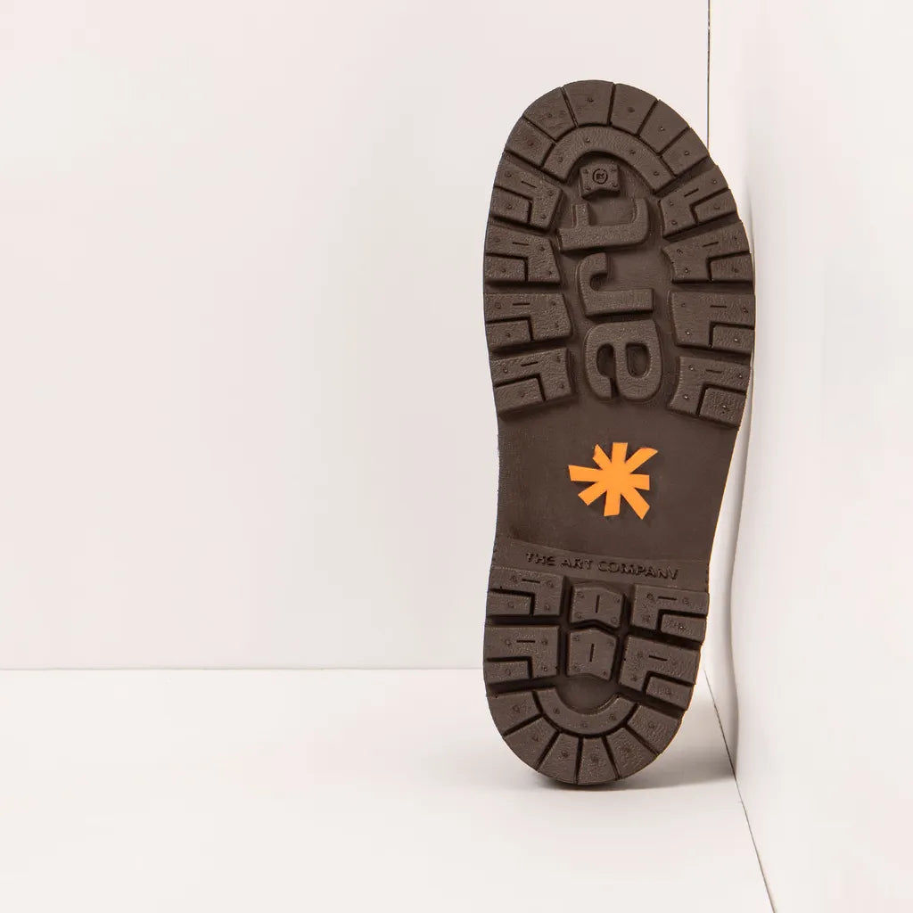 ART COMPANY - Basket Birmingham - Nubuck - Marron