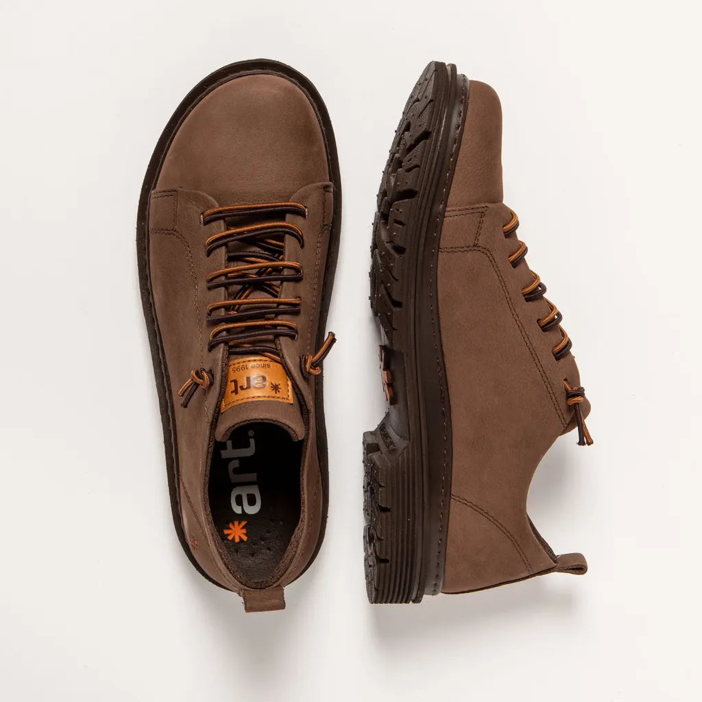 ART COMPANY - Basket Birmingham - Nubuck - Marron