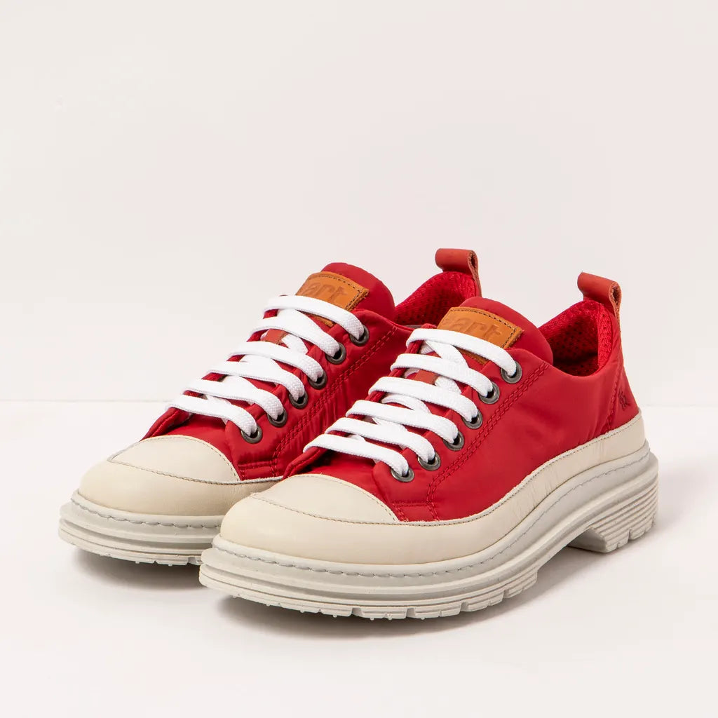 ART COMPANY - Basket Birmingham - Nylon - Rouge