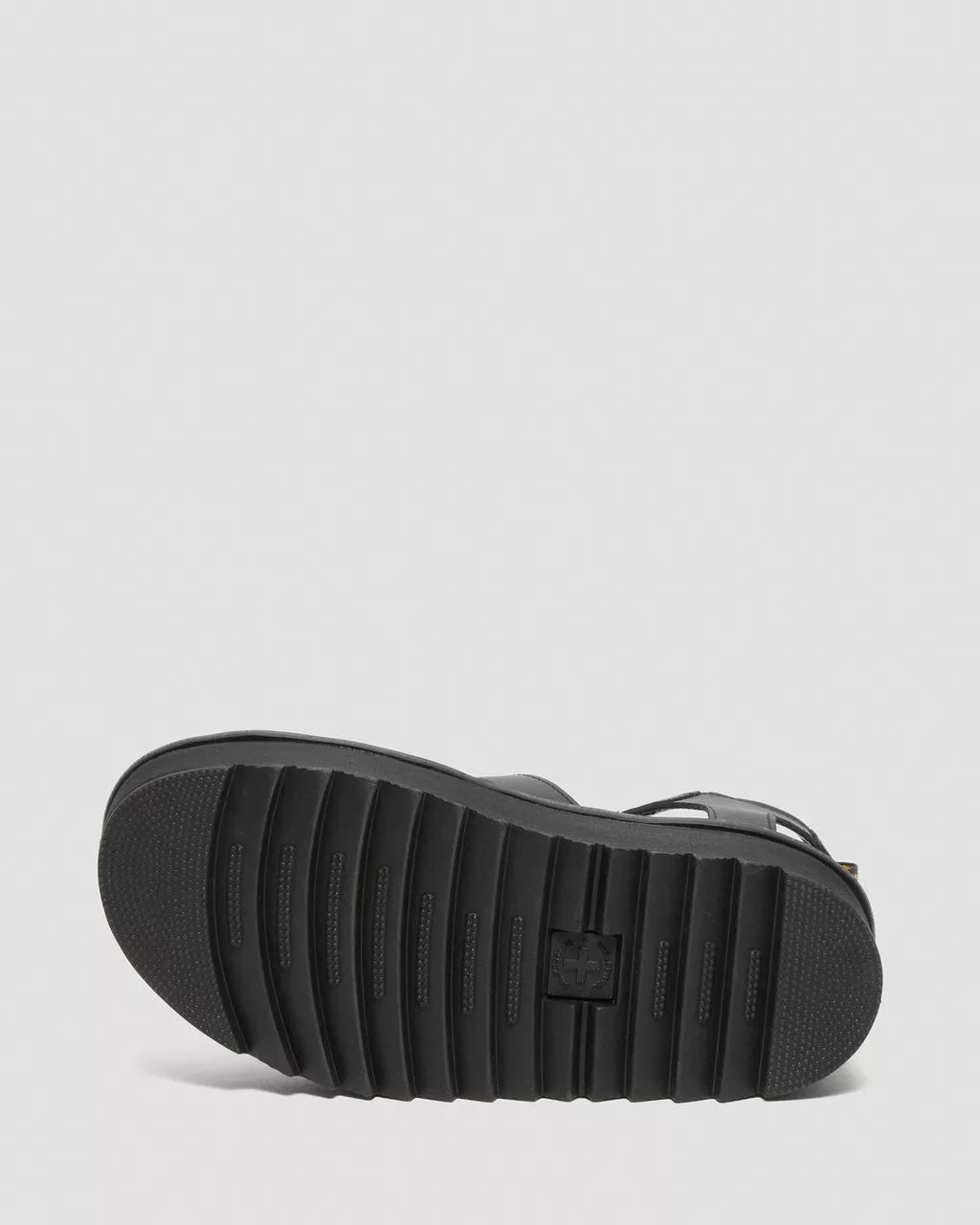 DR. MARTENS - Sandales BLAIRE QUAD - Cuir hydro - Noir