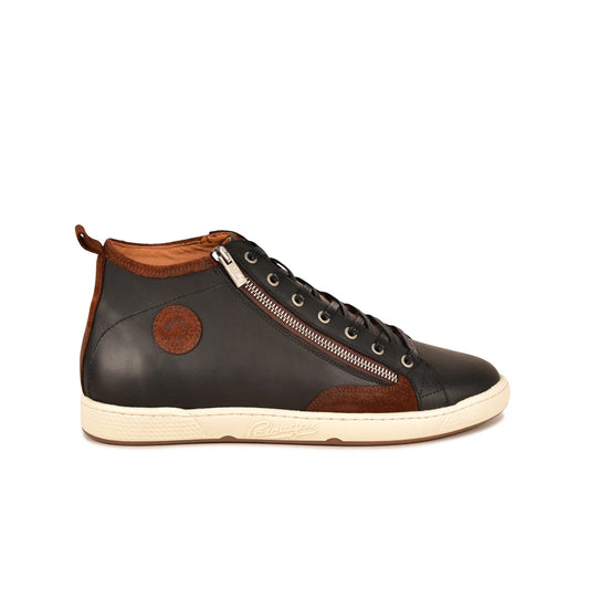 Pataugas JAYER boots montante cuir marine homme