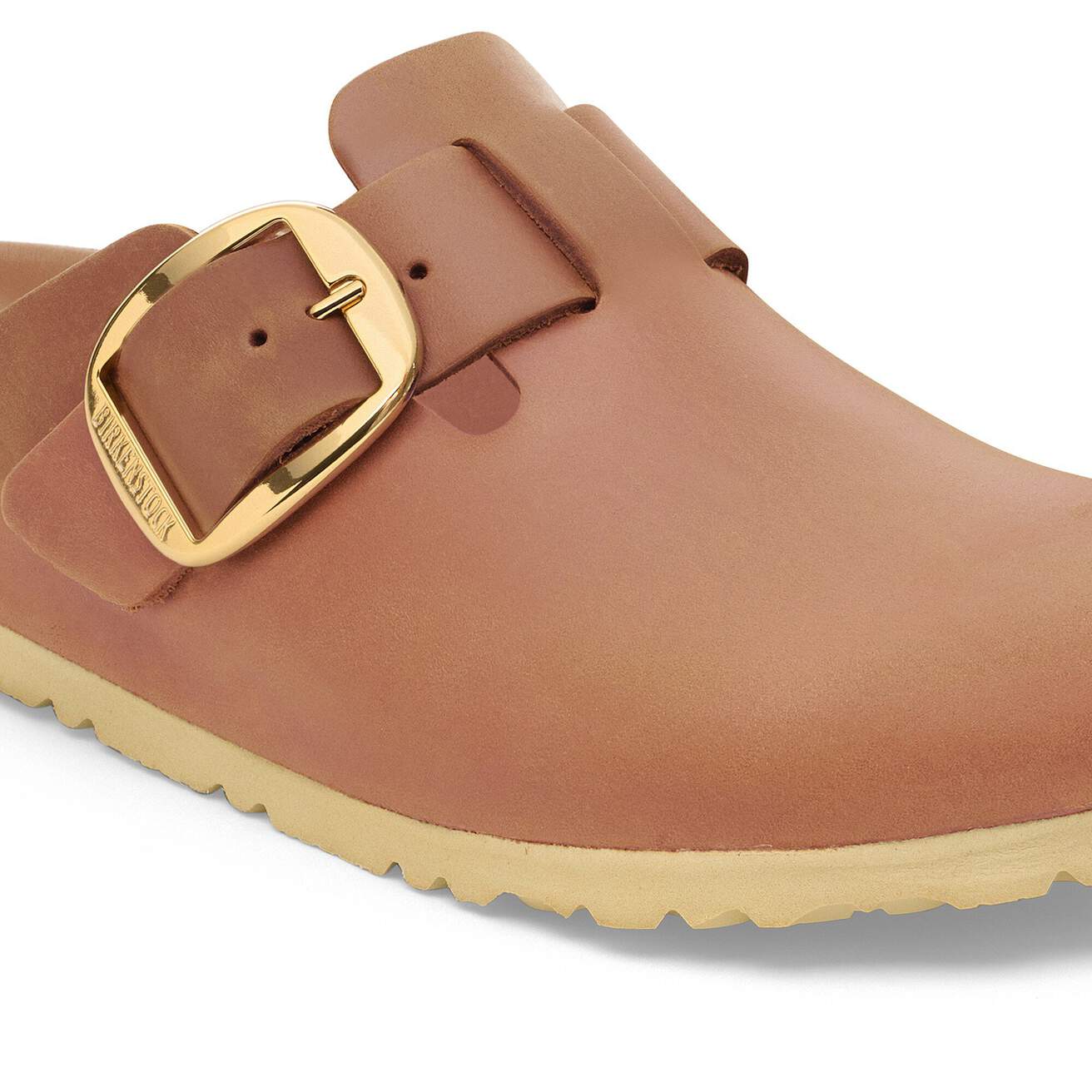 BIRKENSTOCK - Mule BOSTON - Grosse boucle - Cognac